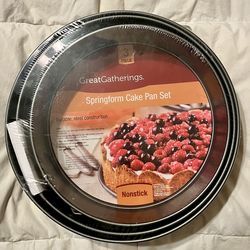 Brand New Springform Pan Set 3 Sizes