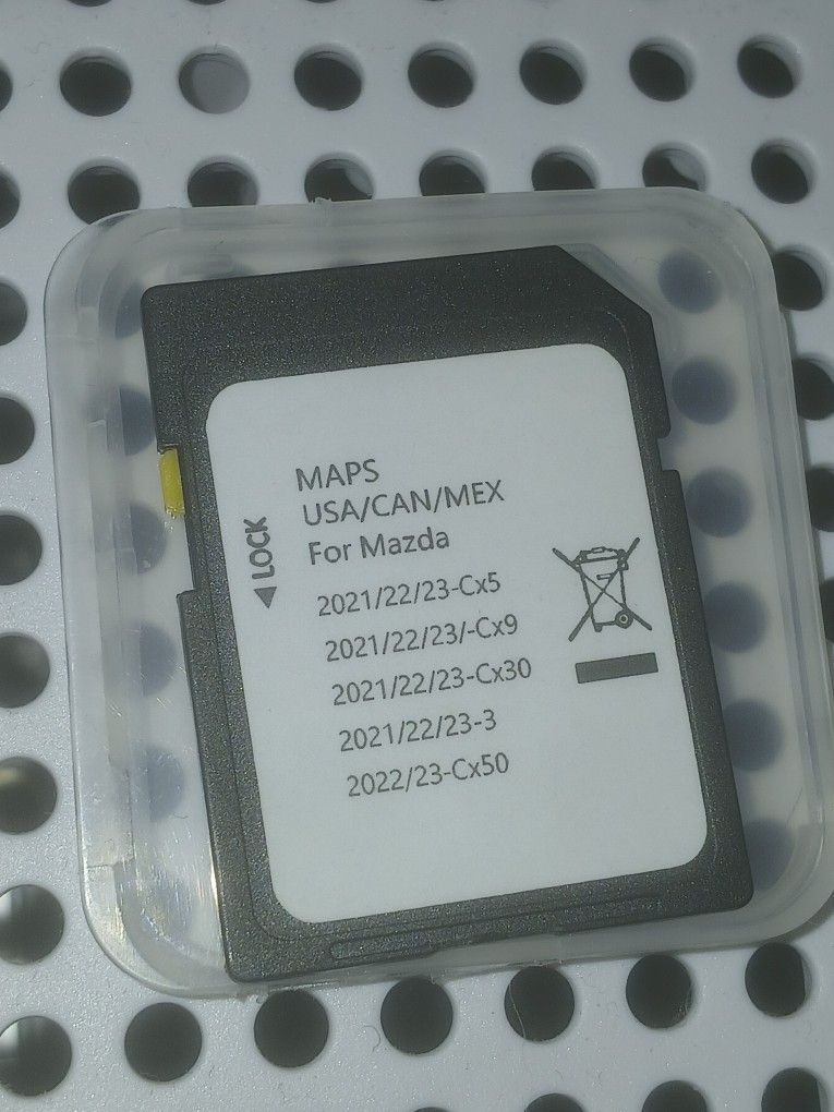 Mazda Navigation SD Card