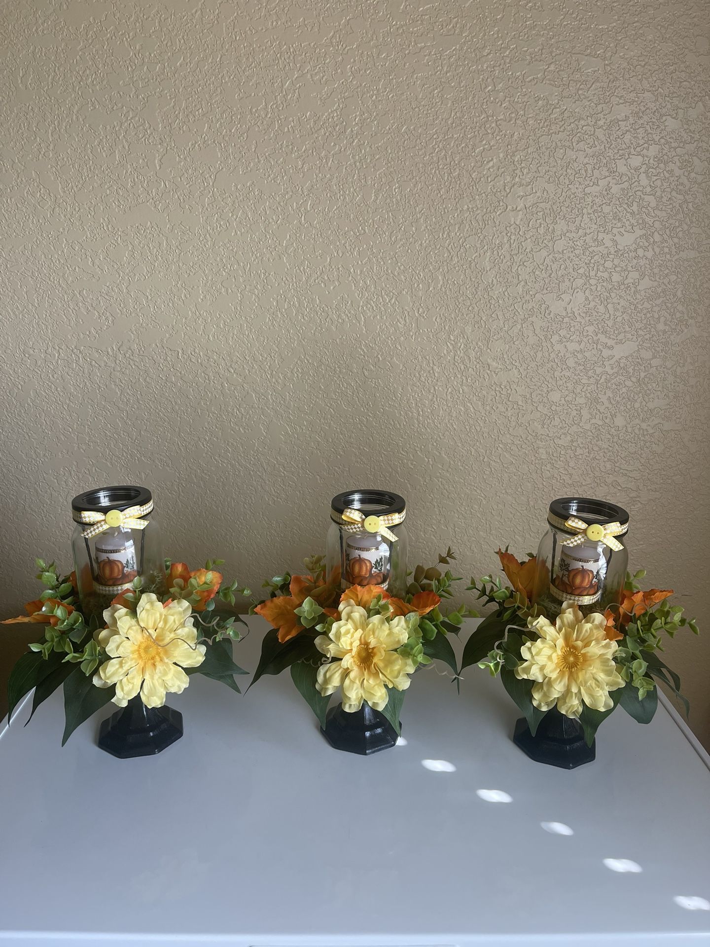 Set Of 3 Candle Holders