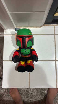 Star Wars boba fett plushy