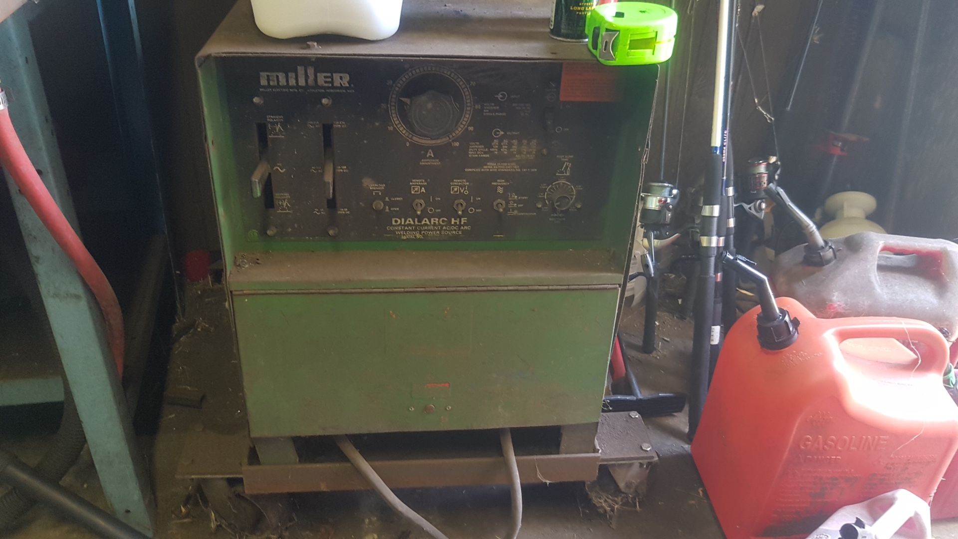 Stick and tig welder miller