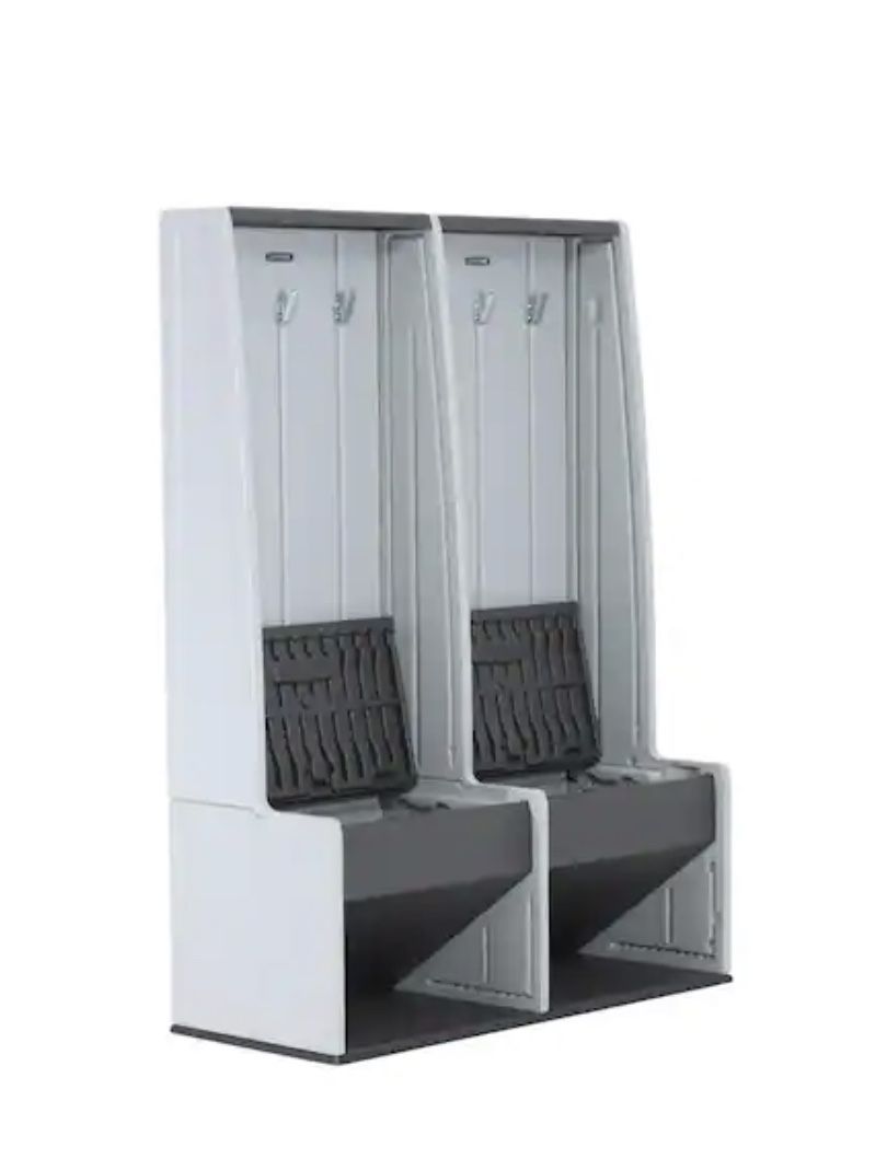 Lifetime Home and Garage Storage Locker System in Grayi