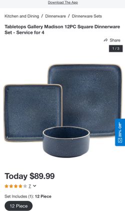 Madison Square Dinner Set