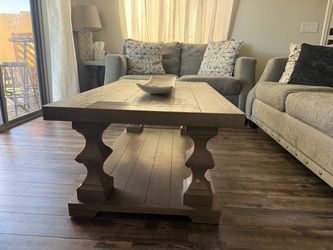 Coffee table and two side tables