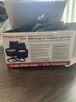 Wide Angle And Telephoto Adapter Kit