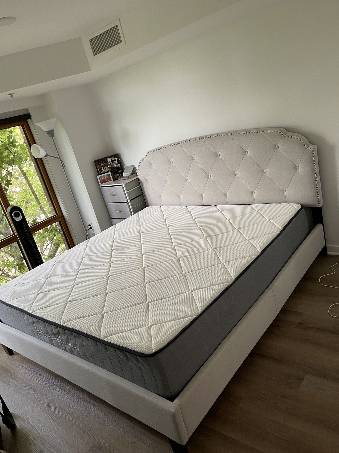 Lull King Size Ultra-Premium Memory Foam Mattress + Frame And Headboard