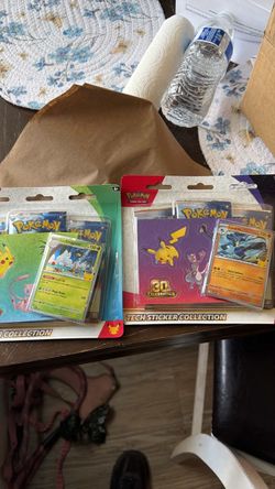 Pokémon Trading Card Game Blister Packs (2) 30th Celebration