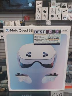 Meta Quest 3S de 128 GB disponible con un pago inicial de $49. 100 días sin intereses.