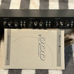 DOD 844 Series II Quad Noise Gate Rackmount Effect Module 