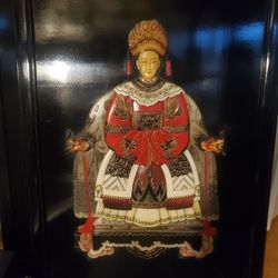 King And Queen  Pictures   Made Of Bone. For Both Pictures. 