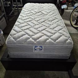 Twin Bed With Mattress 