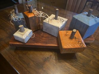 Wooden Pumpkin Sets