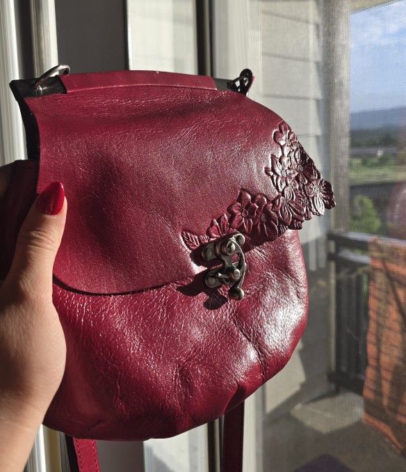 Patricia Nash Genuine Leather Crossbody