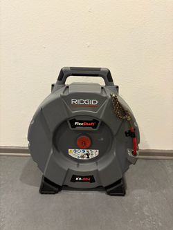Ridgid  FLEXSHAFT K9-204 drain cleaning Machine w/ 70 feet Cable
