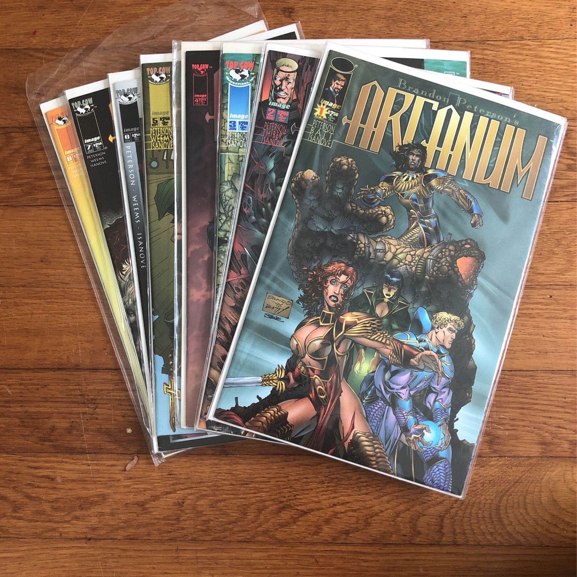 Arcanum Comics 1-8