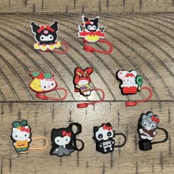 Hello Kitty Straw Toppers $1 Each