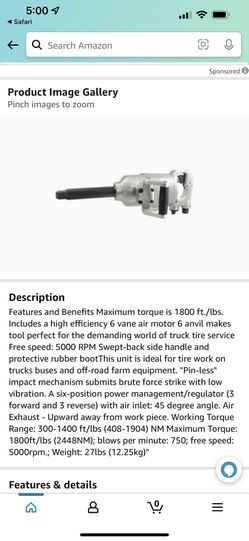 1” Impact Heavy Duty