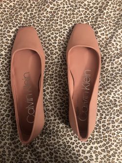 Calvin Klein Ballet Style Flats Nudepink
