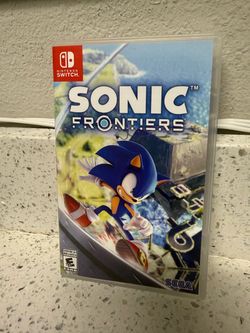 Sonic frontiers Nintendo switch game