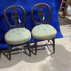 Two Old Chairs