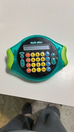 Math Whiz Electronic Game 