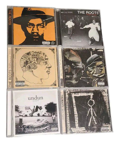 The Roots 6 CD Lot Tipping Point Things Fall Apart Game Theory Shoot Your Cousin