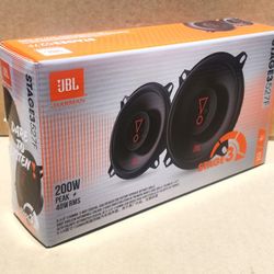 JBL Stage3 Series 527F Car Speakers 5 1/4" 2-Way Coaxial Speaker Set 200 Watts 🚨 Payment Options Available 🚨 No Credit Needed 🚨 