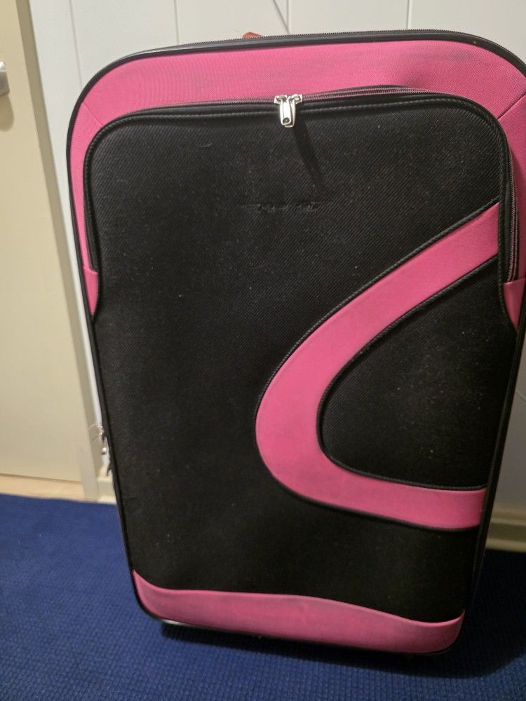 Old Checked In Luggage