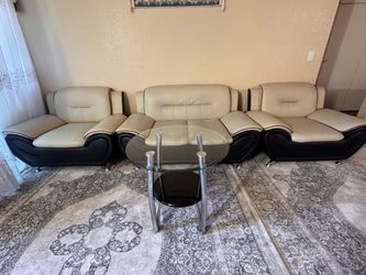 Beautiful sofa and table set