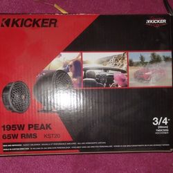 Kicker Tweeters 3/4 (20mm)