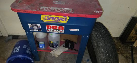 Parts wash cabinet
