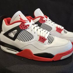 Jordan 4 Retro Fire Red Size 12