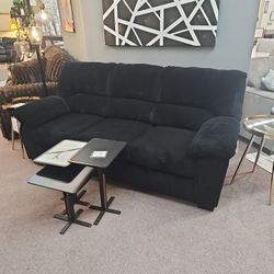 Onyx Black Sofa