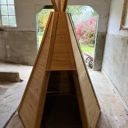 Wooden Teepee