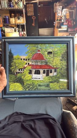 Framed canvas art