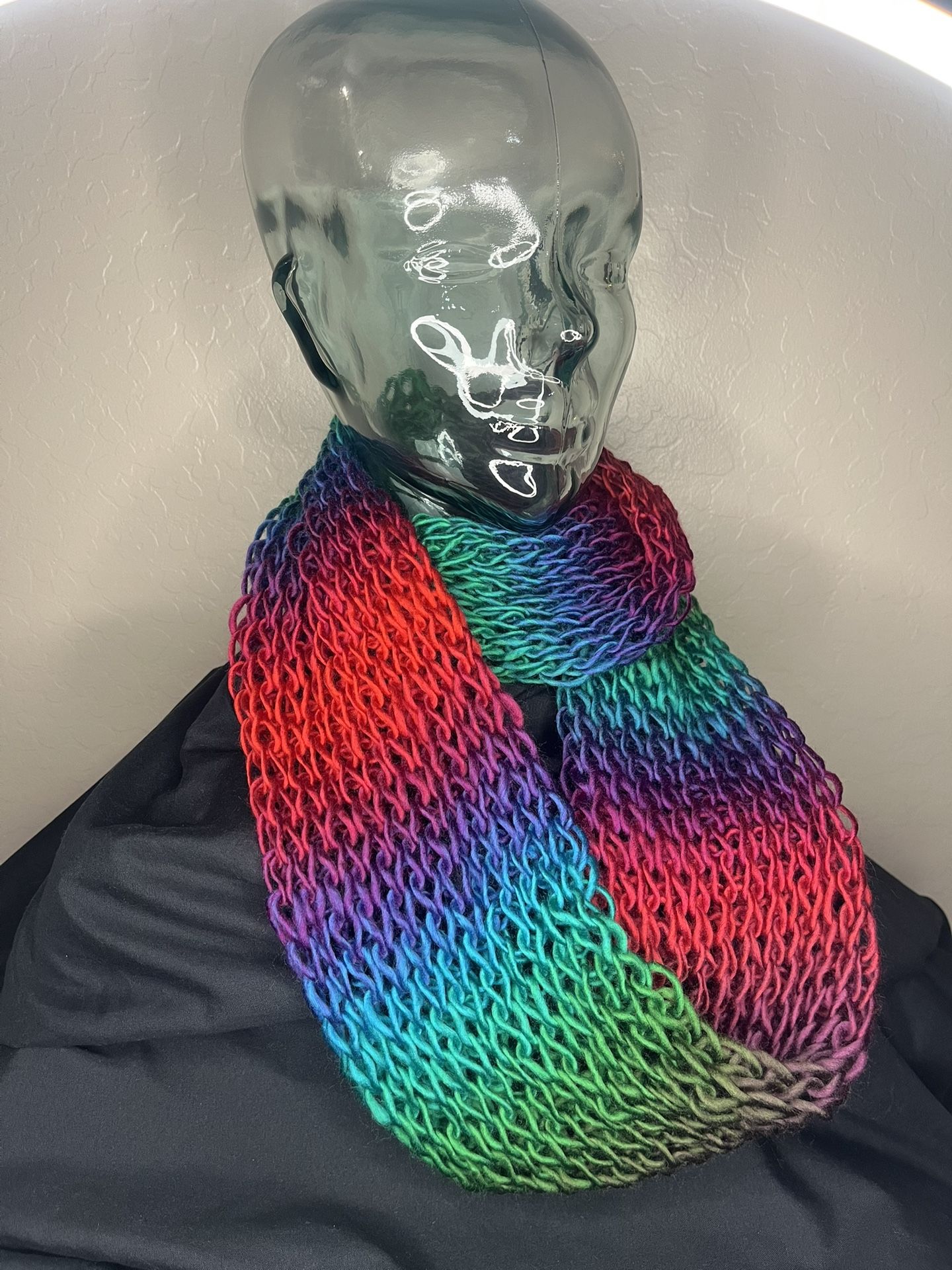 Women’s Hand Knit Infinity Scarf (wrap)