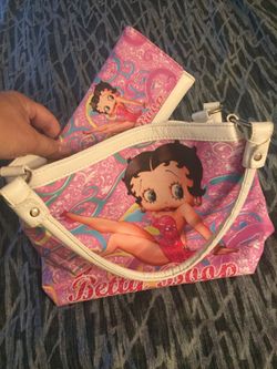Betty Boop Purse & Wallet ... Retro... Pristine and CUTE