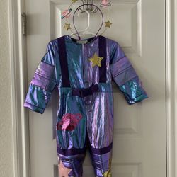 Light-Up Cosmic Sparkle Astronaut Costume 2T (Pottery Barn)