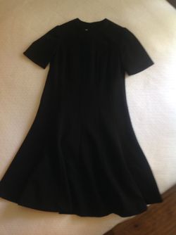 Little Black Vintage Fit and Flare A-line Dress, Small