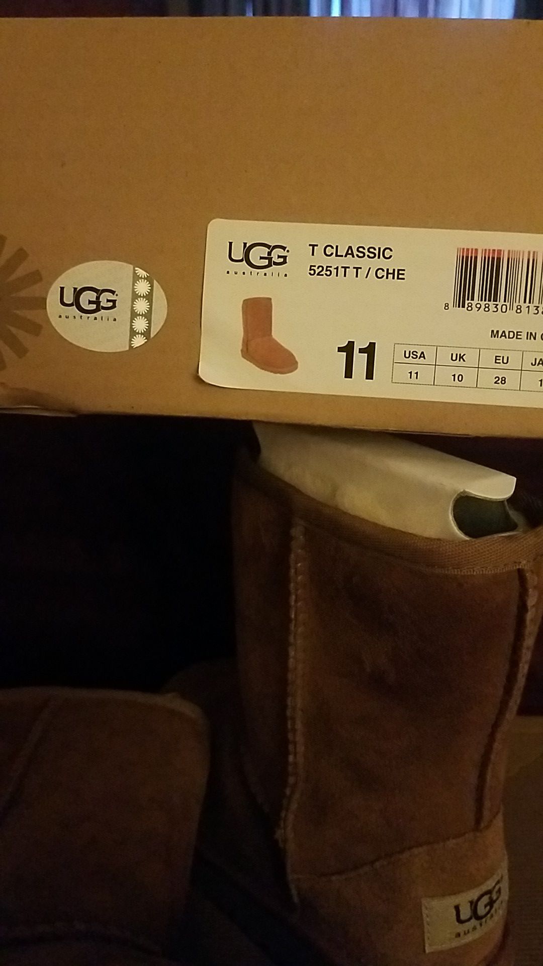 Ugg Boots, girls 11c