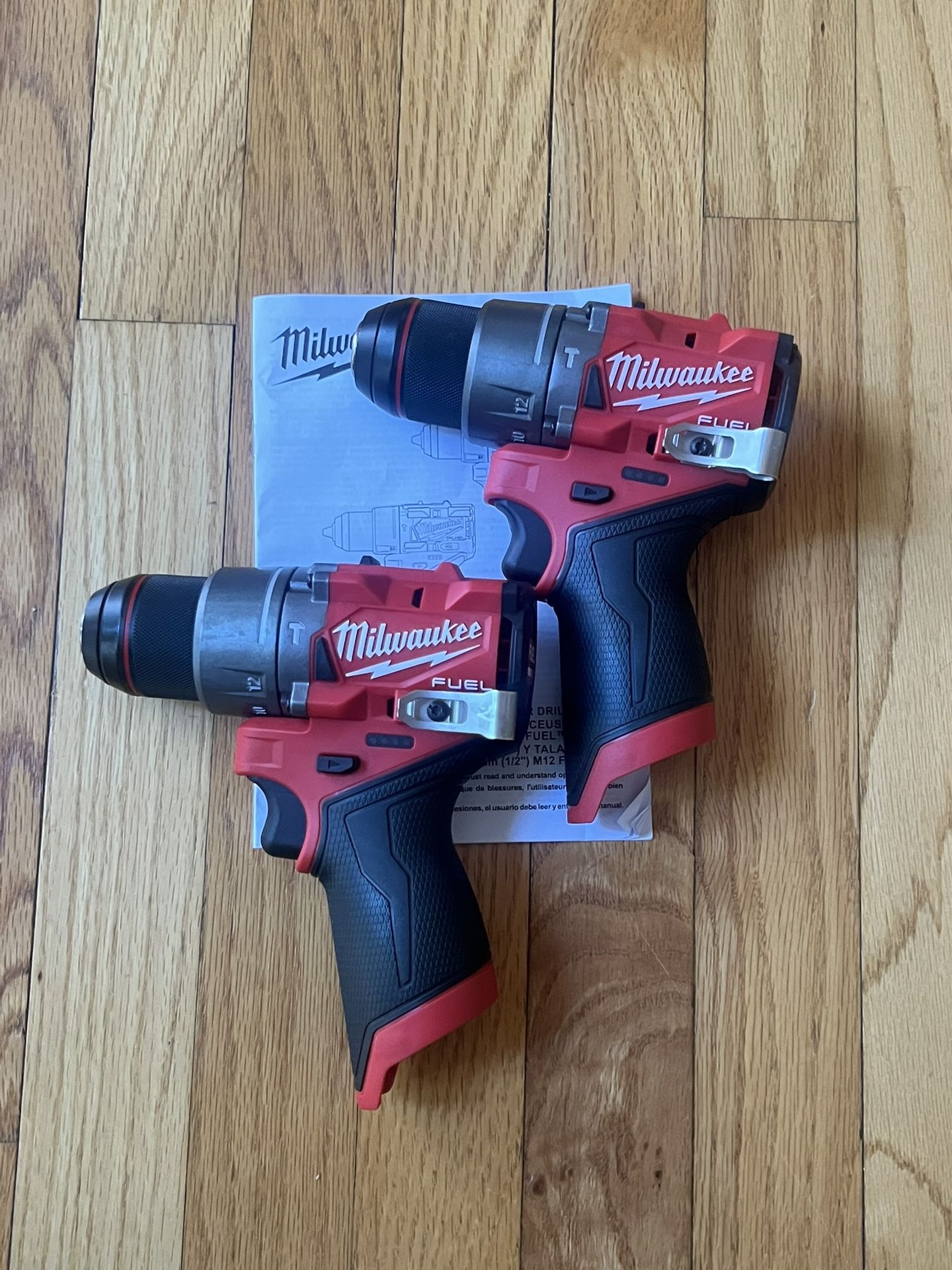 Milwaukee M12 Fuel Brushless 1/2” Hammer drill/driver (Tool Only) -$60 Each