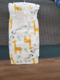 Baby Blanket (Safari Animals)