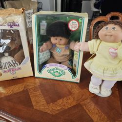 Collectibles Teddy Ruxpin Never Used And Cabbage Patch Kids