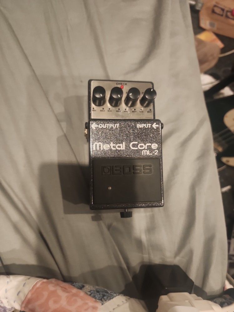 Boss Metalcore Distortion Guitar Pedal
