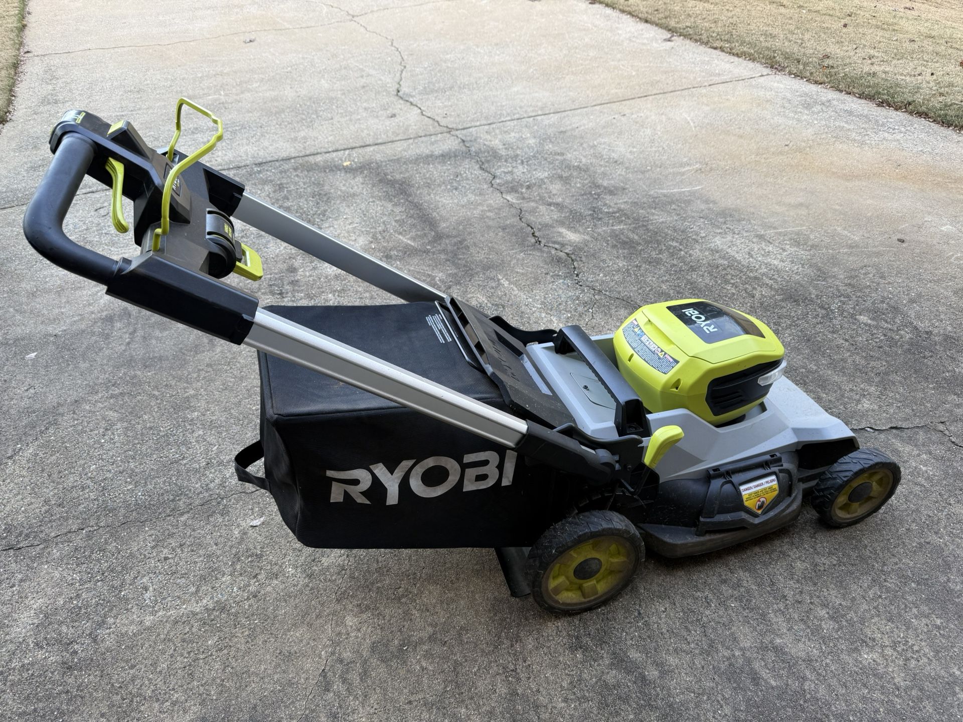 Ryobi 40V 21” Mower + (2) 6ah Batteries w/ Charger