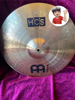 🔥 New AA Meinl 16” Crash Cymbal drum set drums