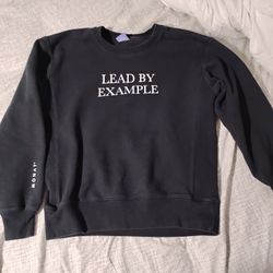 Monat Lead By Example Women's Size 12 Sweatshirt