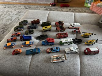 (29) Vintage Diecast Car Toys - Hot Wheels Matchbox Lesney 