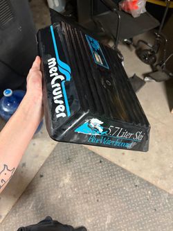 MerCruiser 5.7L Ski 350 V8 BlueWater Inboard OEM Engine Cover Vinta