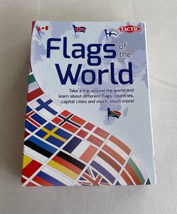 Tactic Flags of the World Board Game